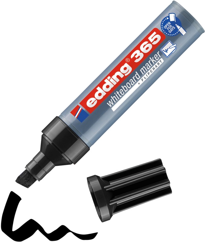 edding E-365 Whiteboard-Marker Schwarz Keilspitze 2 - 7 mm