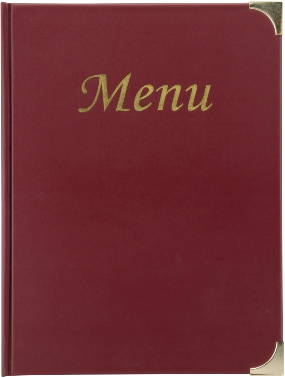 Securit Basic Menu Holder Freestanding Rectangular 23.5 (W) X 0.8 (D) X 31 (H) Cm Red