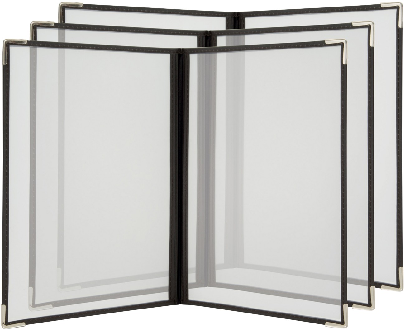 Securit Crystal Double Sided Menu Cover A4 Double (3 pack) - Image 3