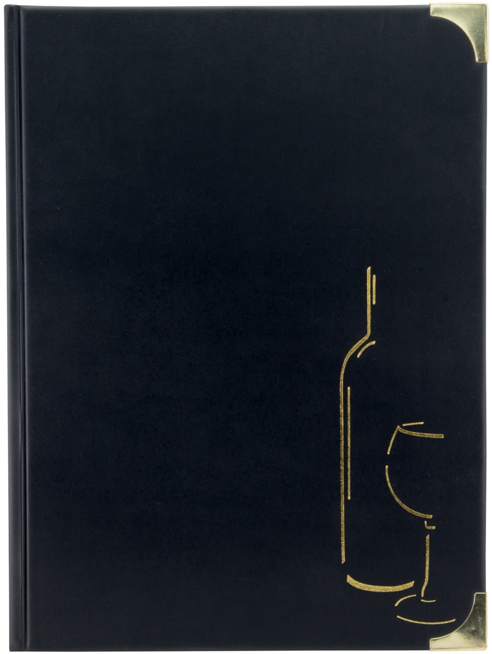 Securit Basic Menu Holder Freestanding Rectangular 23.5 (W) X 0.8 (D) X 31 (H) Cm Black