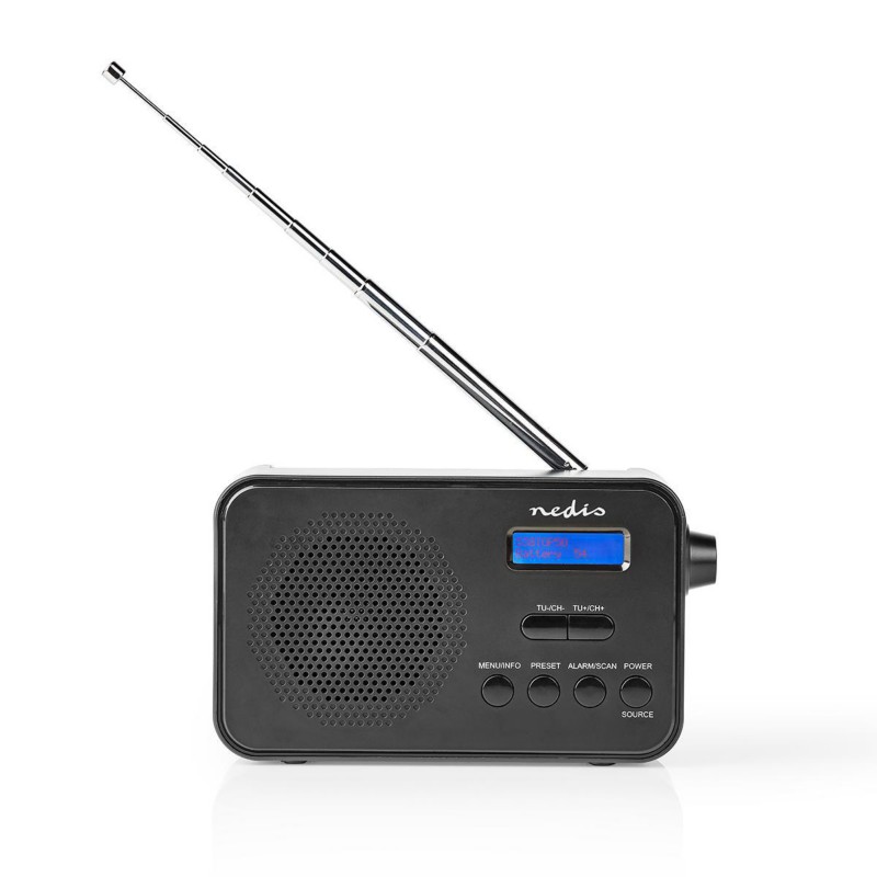 Nedis Radio RDDB1000BK Schwarz