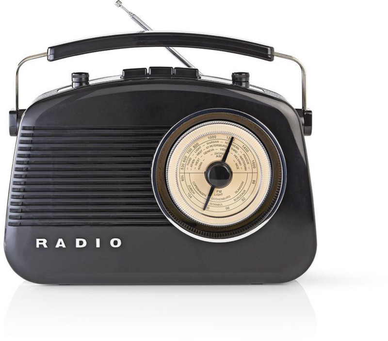 Nedis Radio RDFM5000BK Schwarz