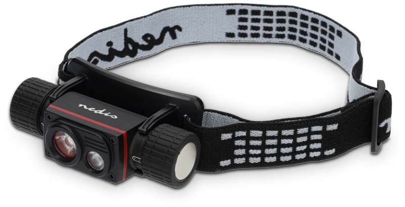 Thumbnail - Nedis Stirnlampe USB powered Schwarz