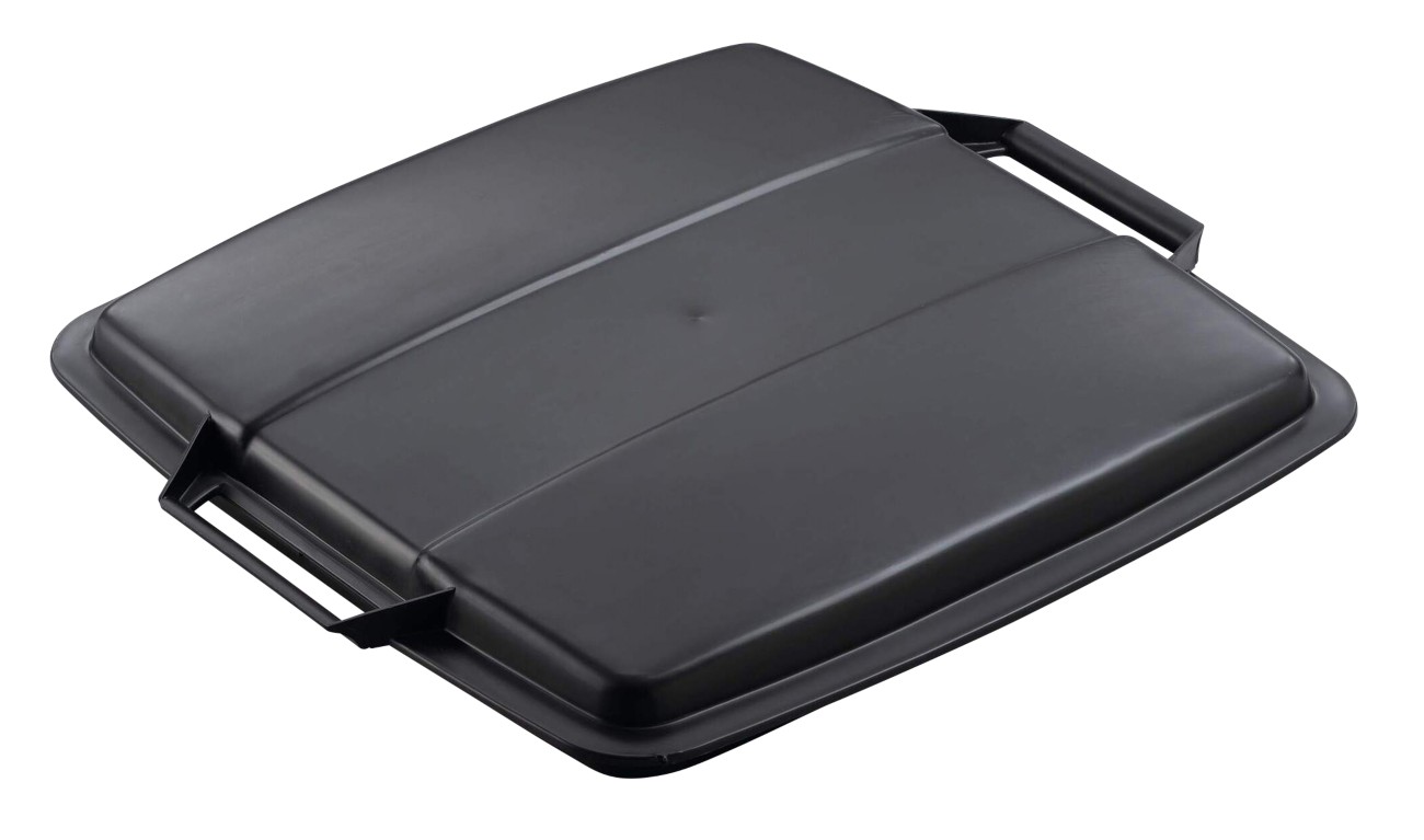 Durable DURABIN 90L ECO Bin Lid - Recycled Plastic - Black - Image 8
