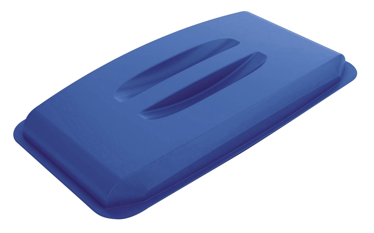 Durable Unisex Blue 60L Bin Lid - Rectangular Recycling Bin Lid - Food Safe - Durabin | Size: 1 Pack - Image 8