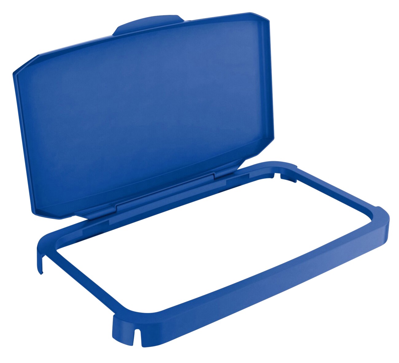 Durable 60L Hinged Bin Lid ECO Blue | Recycling Bin Lid | DURABIN - Image 6