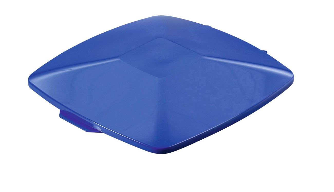 Durable Durabin Hinged Lid 40 L Blue Square Pp (Polypropylene)