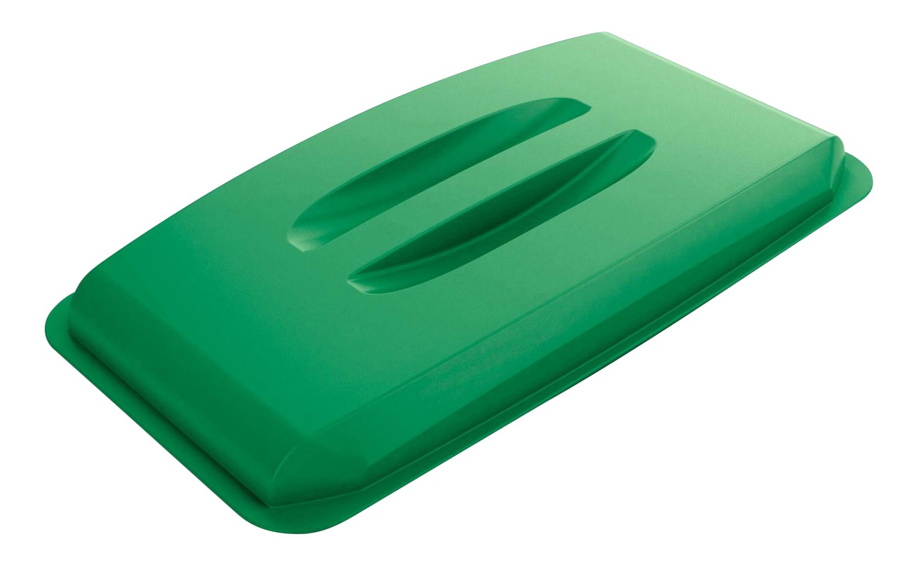Durable 60L Bin Lid Green - Rectangular Recycling Bin Lid - Food Safe - Image 8