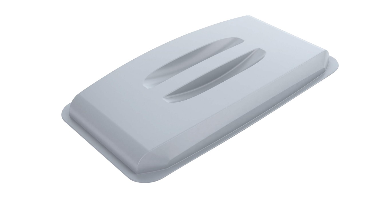 Durable Durabin Bin Lid 60 L Grey Rectangular Pp (Polypropylene)