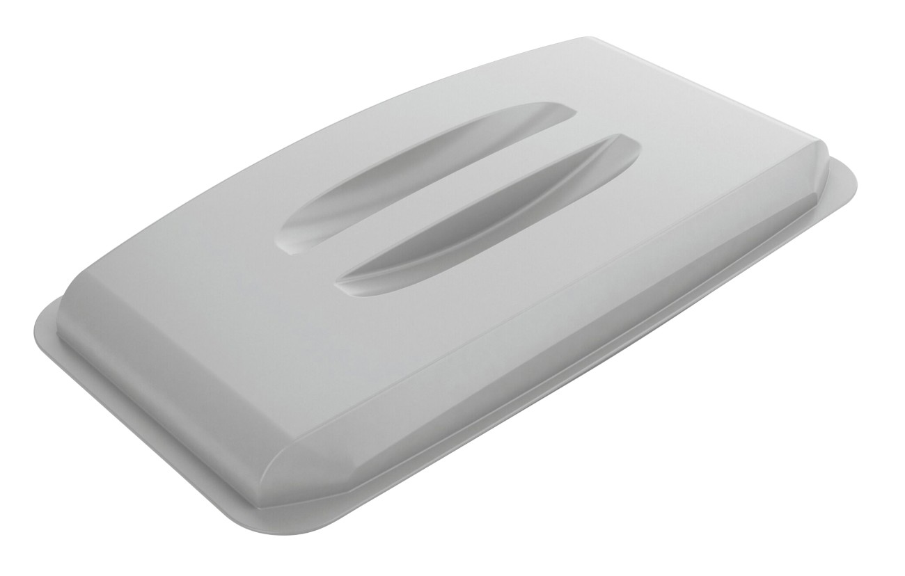 Durable Grey Eco 60L Bin Lid | Recycled Plastic Rectangular Lid | Durabin - Image 11