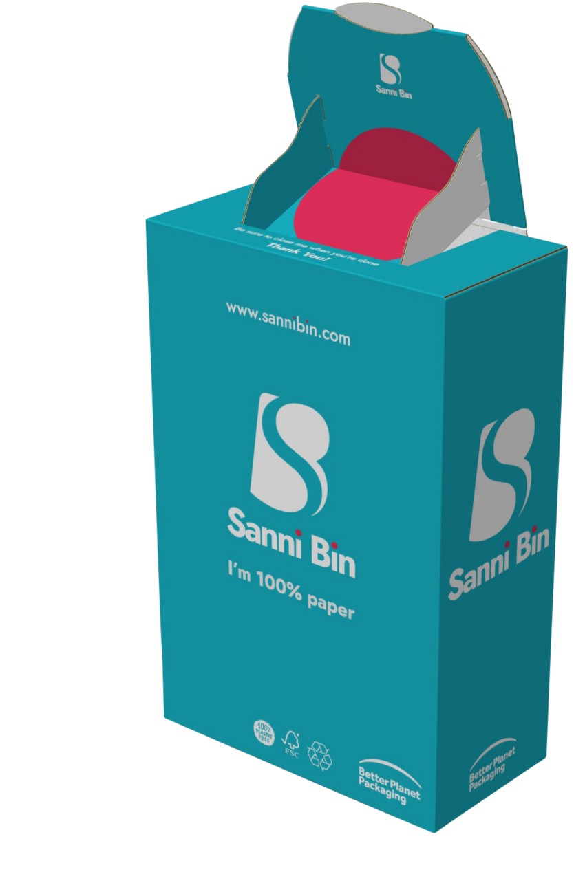 Sanni Bin Cardboard Waste Bin Pack Of 10