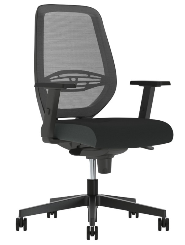 Nowy Styl Neos Bürostuhl Synchronmechanismus Höhenverstellbare Armlehne Schwarz 110 kg 460 x 644 x 1.100 mm