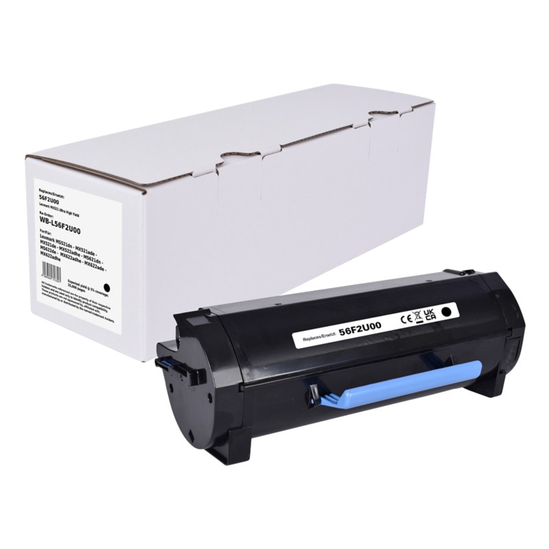 Tonerkartusche Kompatibel Lexmark 56F2U00 Schwarz