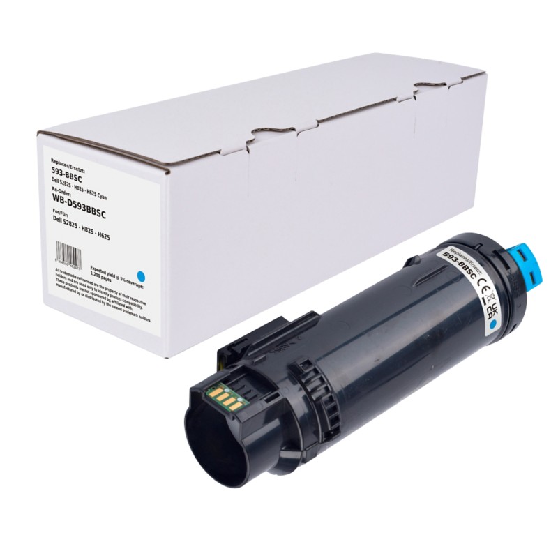 Tonerkartusche Kompatibel Dell 593-BBSC Cyan