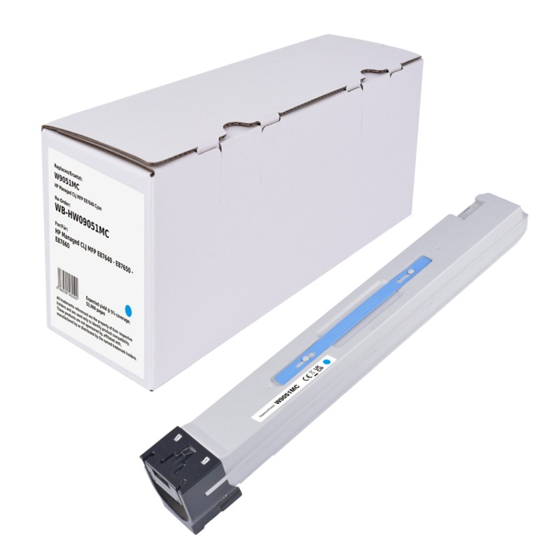 Tonerkartusche Kompatibel HP W9051MC Cyan