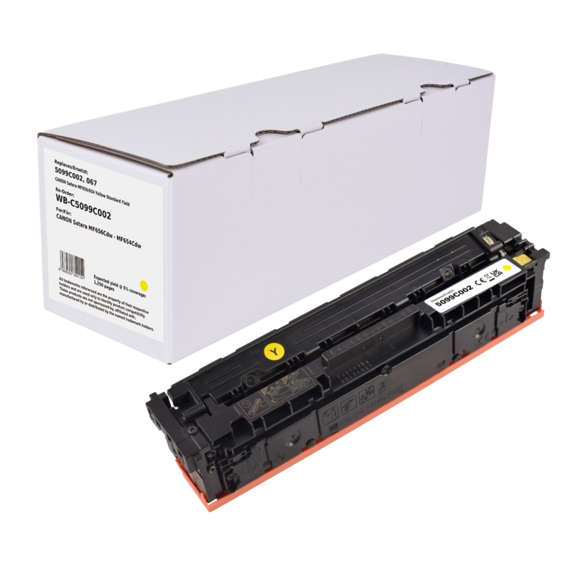 Tonerkartusche Kompatibel Canon 5099C002 Gelb