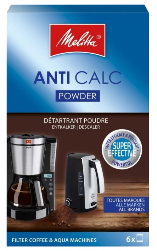 Melitta Anti Calc Entkalker Pulver 6 Stück