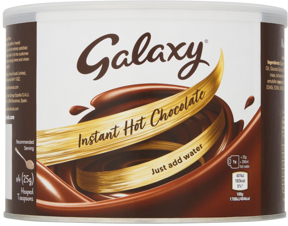 Mars Galaxy Instant Hot Chocolate Powder Catering Tin - 1Kg - Add Hot Water - Image 21