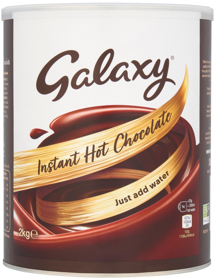 Galaxy Instant Hot Chocolate 2kg - PACK 6 NWT8064P - Image 6