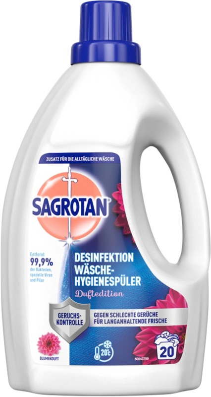 Thumbnail - Sagrotan Antibakteriell Waschmittel 3120252 Blumiger Duft 1,5 L