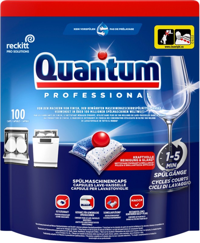 Thumbnail - Finish Qauntum Professional Spülmaschinentabs 3306229 100 Stück