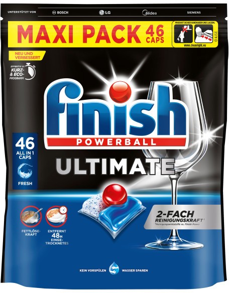 Finish Ultimate Spülmaschinentabs 3311045 Fresh Citrus 46 Stück