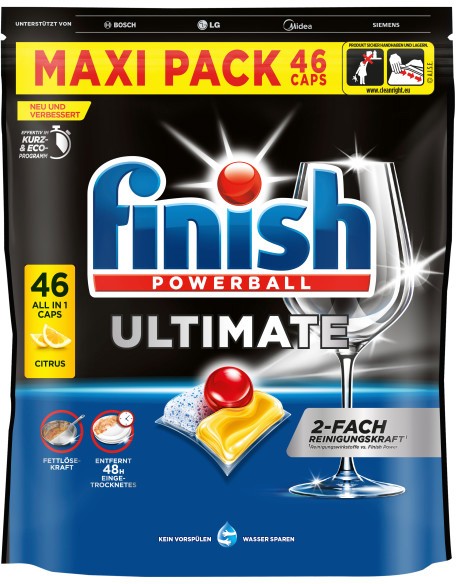 Thumbnail - Finish Ultimate Spülmaschinentabs 3311347 Citrus 46 Stück