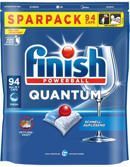 Thumbnail - Finish Quantum Spülmaschinentabs 3311063 Fresh 94 Stück