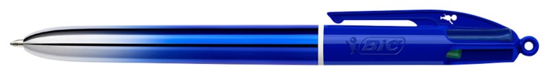 BIC 4 Colours Smooth Kugelschreiber Blau, Grün, Rot, Schwarz Mittel 0,32 mm Nachfüllbar