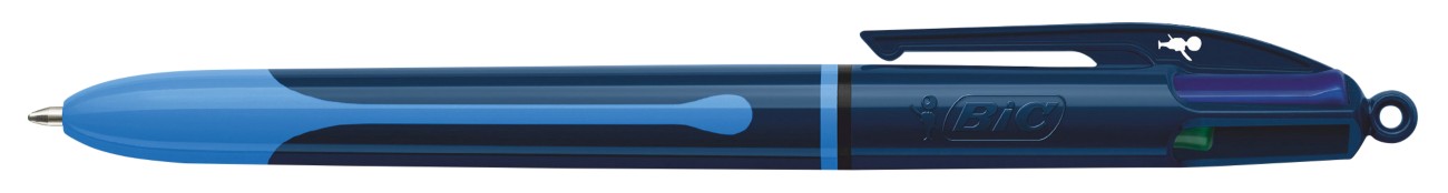 Bic 4 Colours Ballpoint Pen Blue, Black, Green, Red 0.32 Mm Medium Ballpoint Refillable