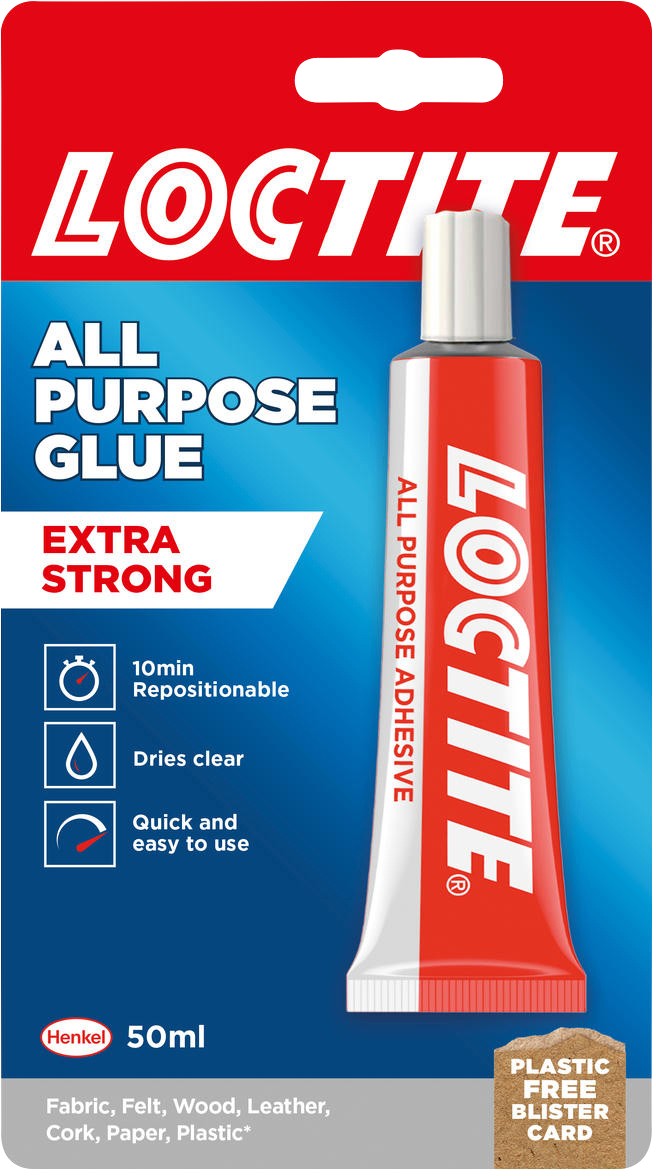 Loctite All-Purpose Glue Gel Blue 50 Ml