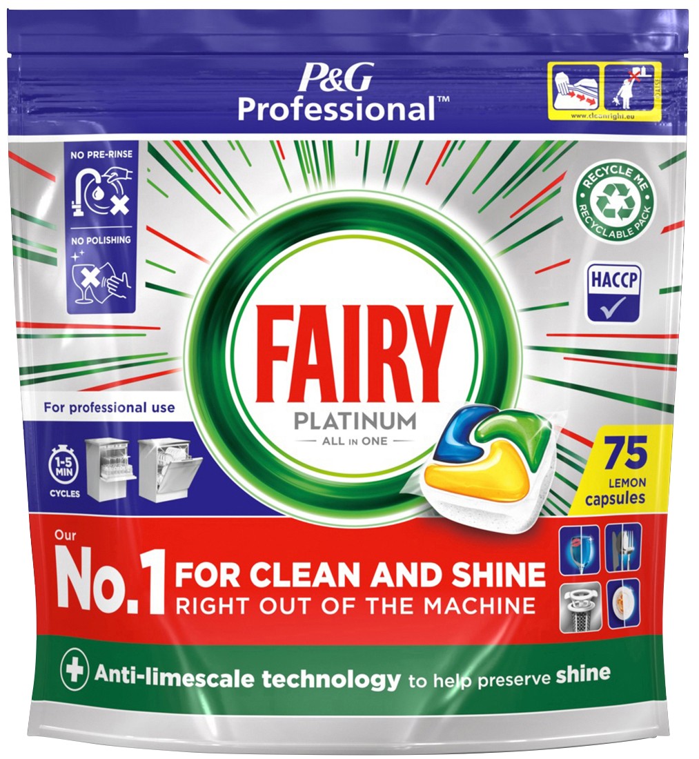 Fairy Professional Platinum Plus Dishwasher Tablets Pack Of 92