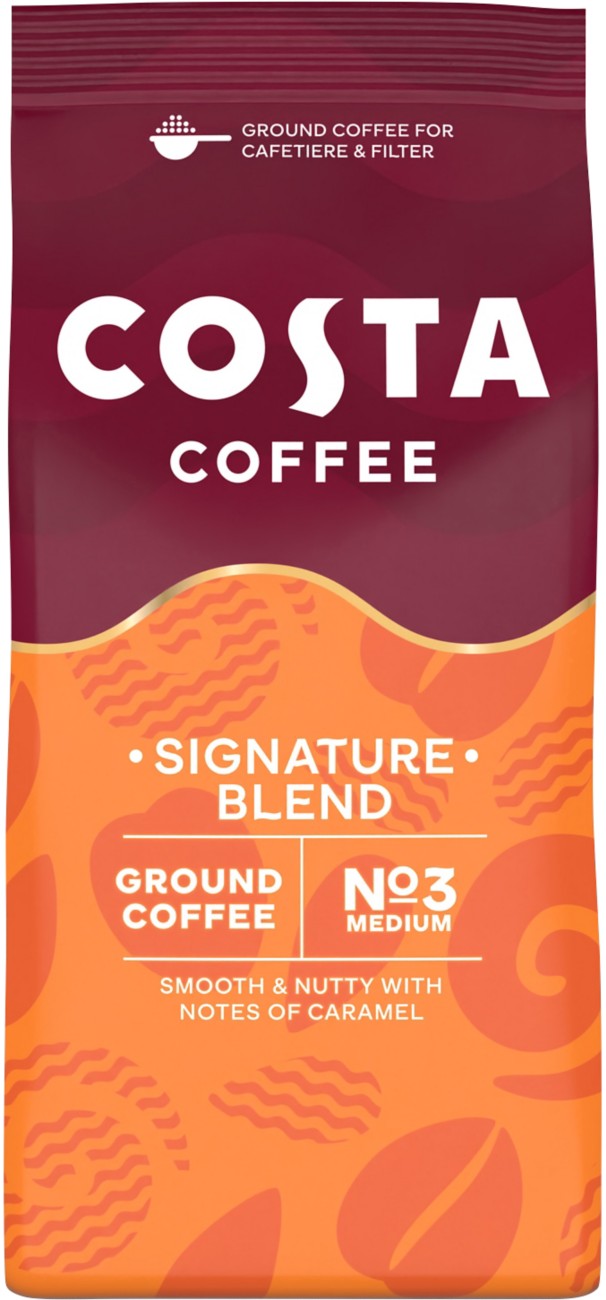 Costa Coffee Ground Coffee Signature 3 Medium 200 G