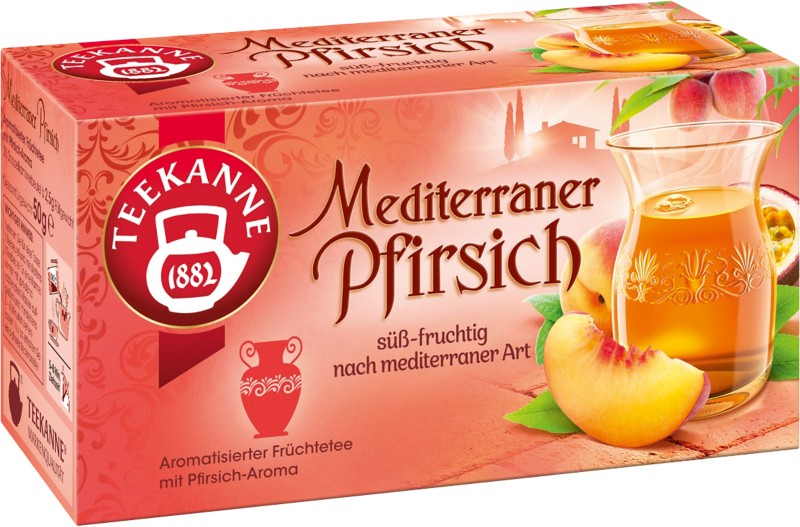 Thumbnail - TEEKANNE Früchtetee Tee Pfirsich 20 Stück à 2.50 g