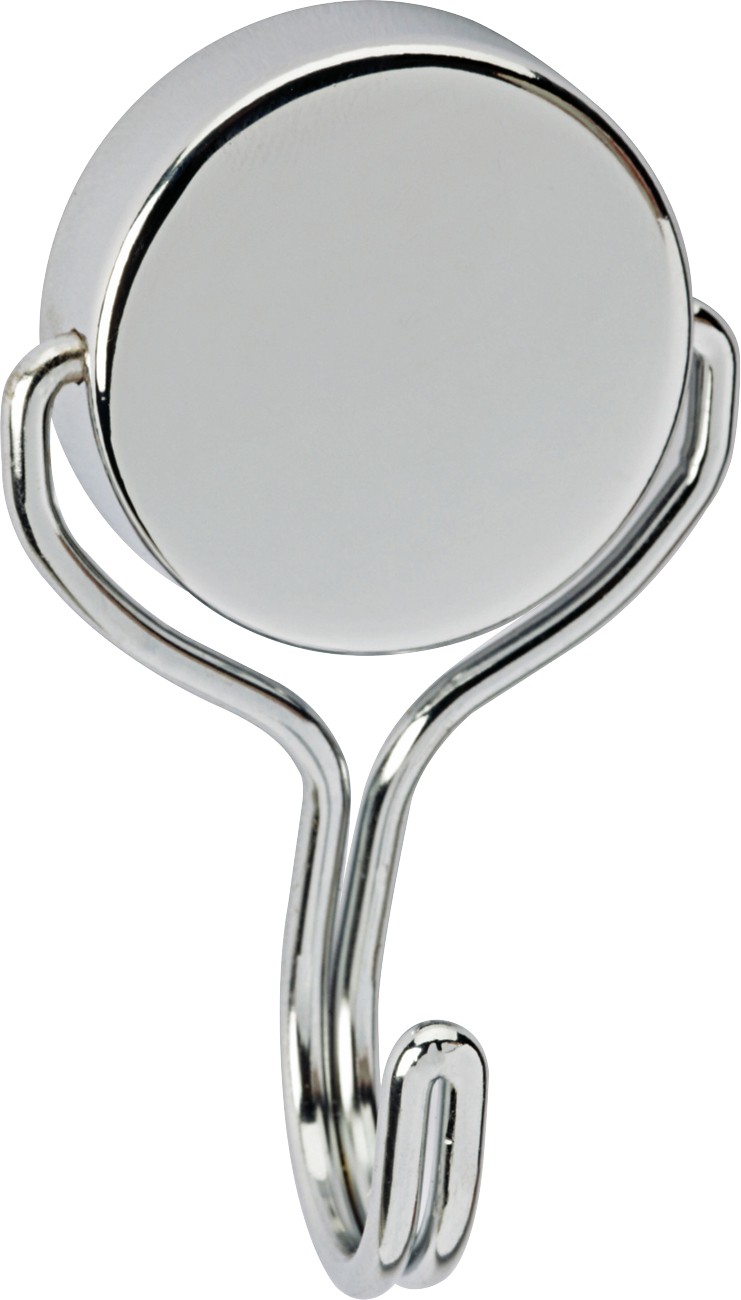 Maul Neodym Kreisförmig Hakenmagnet Silber 50 kg Tragfähigkeit 38.5 mm