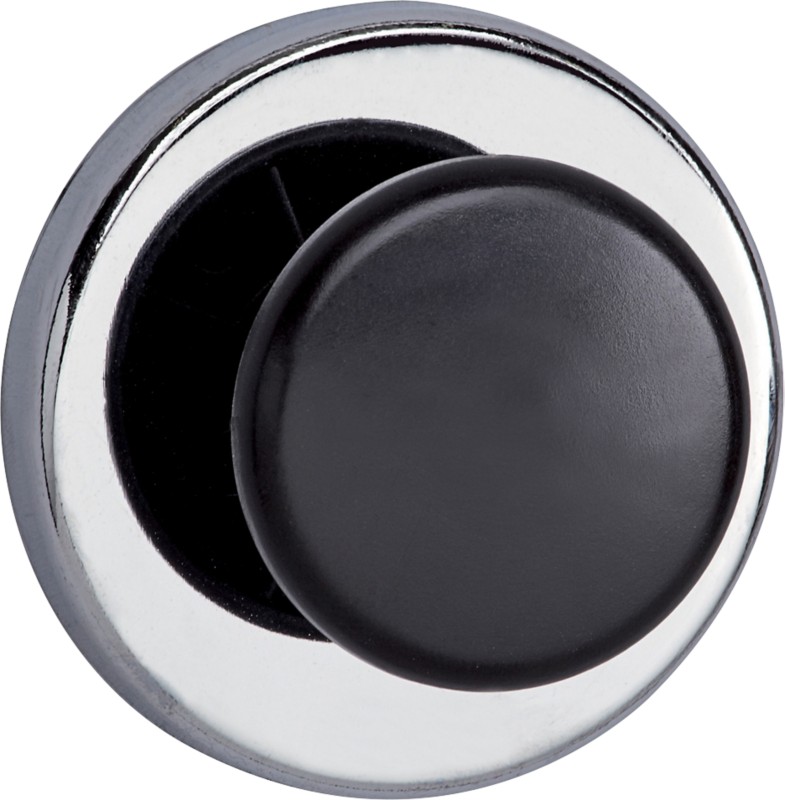 Thumbnail - Maul Kreisförmig Hakenmagnet Silber 12 kg Tragfähigkeit 67 mm