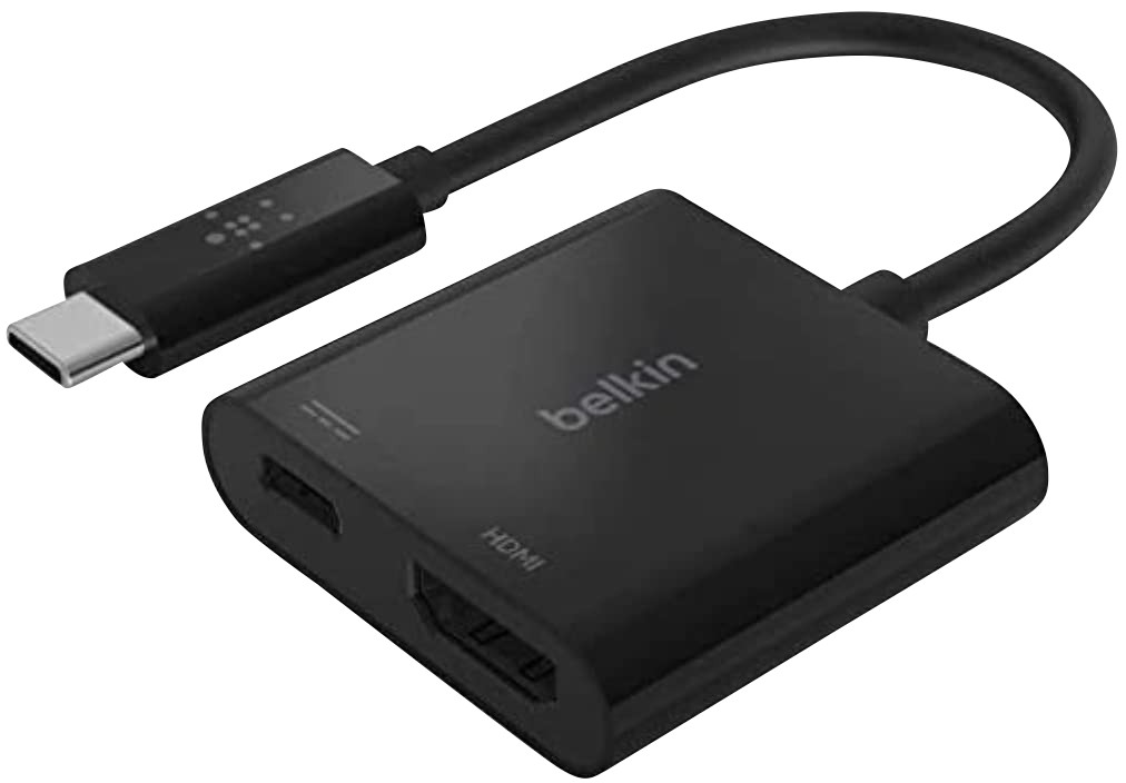 Belkin USB-C-Adapter 1 x HDMI, 1 x USB-C AVC002BTBK