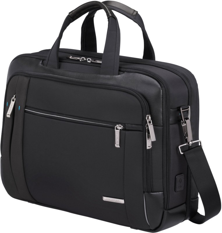 Samsonite Spectrolite 3.0 Schultertasche 15,6" 43 x 33 x 14 cm Nylon, PES (Polyester), PU (Polyurethan) Schwarz