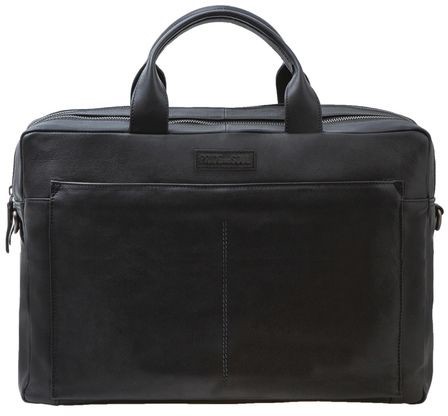 PRIDE AND SOUL Nomad Business-Tasche 42 x 13 x 30 cm Leder Schwarz