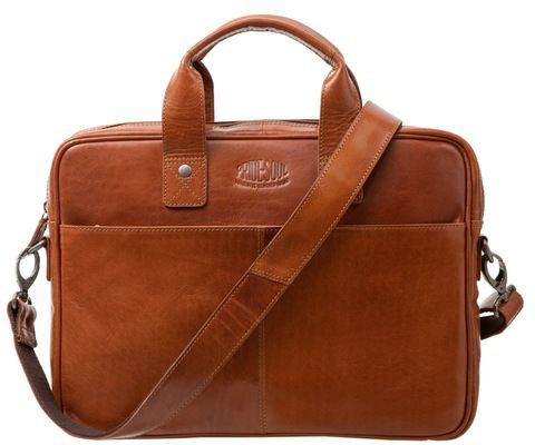 PRIDE AND SOUL Sunrise Laptoptasche 38 x 6.5 x 30 cm Leder Cognac