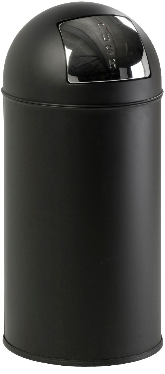 Image of GPC Bin Black Stainless Steel DTB02Z