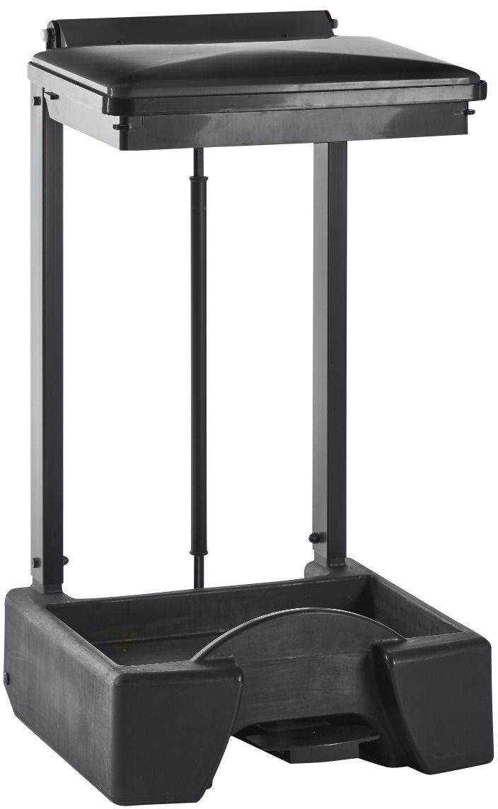 Gpc Bin 65 L Black Pp (Polypropylene) Psh065black