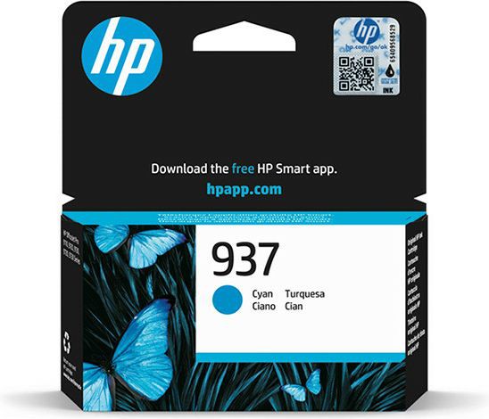 HP 937 Original Tintenpatrone 4S6W2NE Cyan