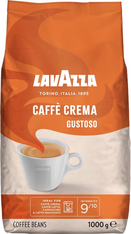 Lavazza Caffè Crema Gustoso Kaffeebohnen Cremig 1 kg