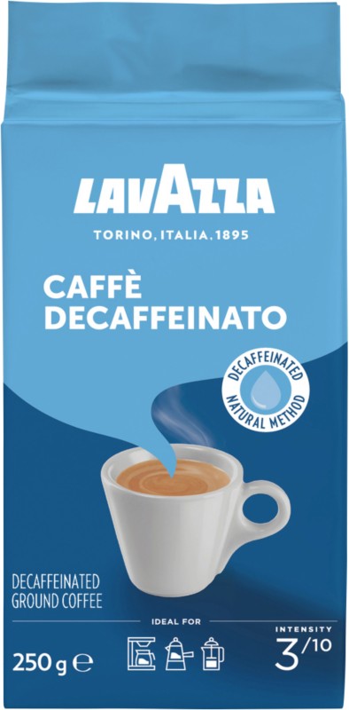 Lavazza Entkoffeiniert Gemahlener Kaffee Gemahlen Leicht 250 g