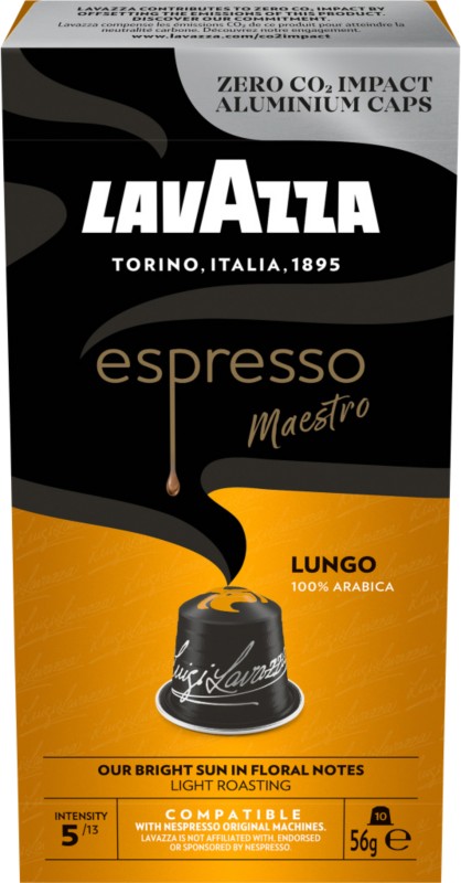 Thumbnail - Lavazza Espresso Lungo Kaffee Kapseln Lungo 5/13 Leicht Arabica 10 Stück