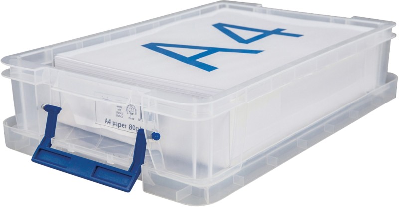 Bankers Box Prostore Storage Box 5.5 L Transparent 39.5 x 25.5 x 9 cm