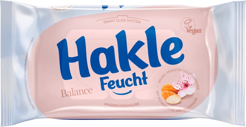 Hakle Balance Feuchtes Toilettenpapier Mandel 42 Stück