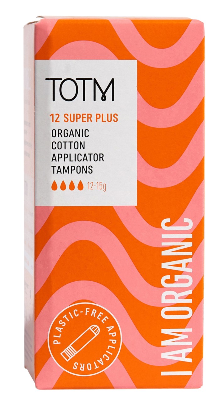 Totm Cotton Applicator Tampon Super Plus 85855464 Pack Of 12