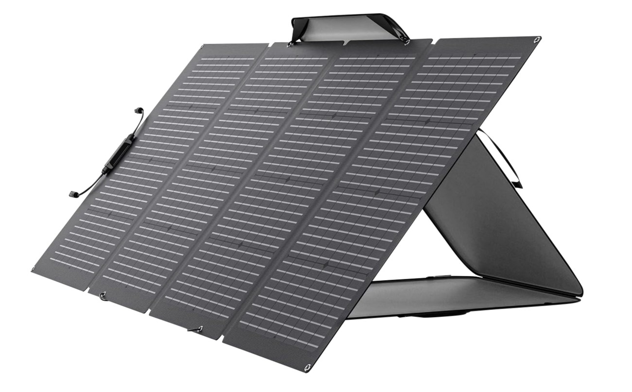 Ecoflow Portable Solar Panel Solar220w Black 220 W